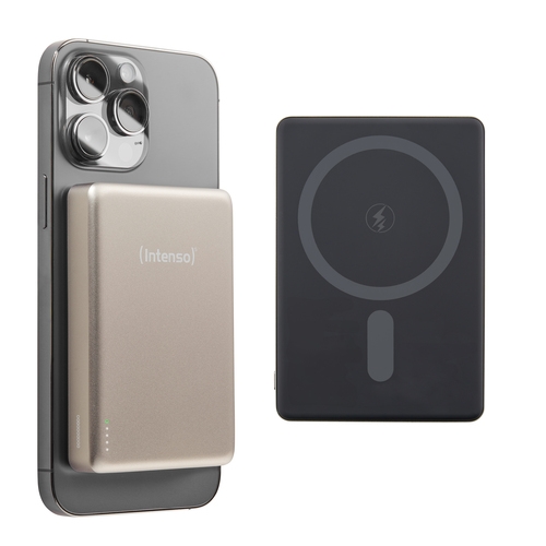 intenso powerbank mw10000 magsafe champán