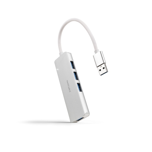 hub usb 3.0 4xusb3.0. usb a/m usb 3.0/h alum. 18cm
