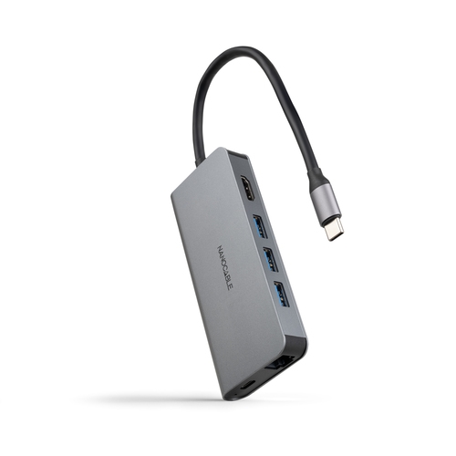 hub usb c 3xusb a+hdmi+usb c carga+rj45+tf+sd