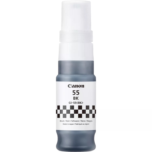 canon cartucho gi55 negro botella tinta maxyfy gx 1050 / 2050