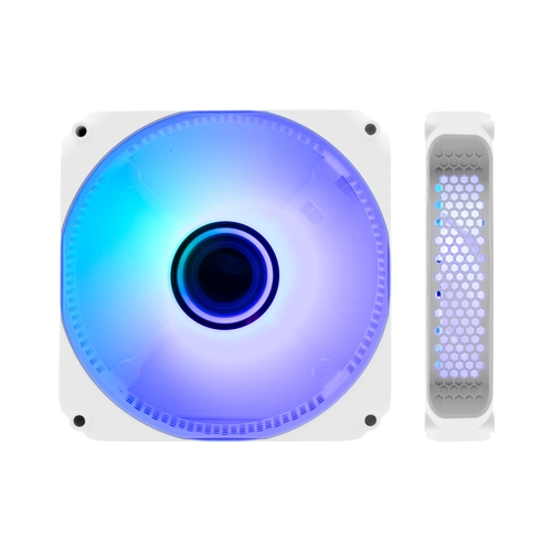 coolbox gaming ventilador infinity argb 120mm blan