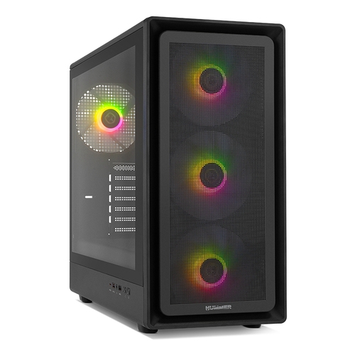 nox semitorre hummer aero hyperflow argb negro