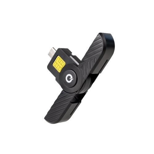 lector tarjetas dnie usb c 2.0, negro