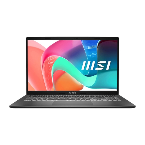 msi portatil modern 15 f1mg 204es. 15.6" fhd (1920*1080), 60hz ips. intel core 7 processor 150u . intel graphics. ddr iv 8gb*2. 512gb nvme ssd. platinum gris. w11 home