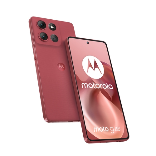 smartphone motorola moto g86 8gb 256gb 5g rosa crisantemo