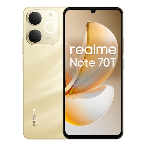 realme note 70t 6.74 4gb 128gb gold