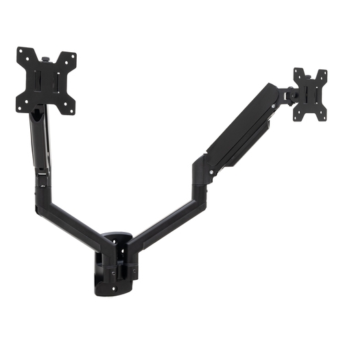 soporte pared pant. gira incli 2 brazos 13 34 negr