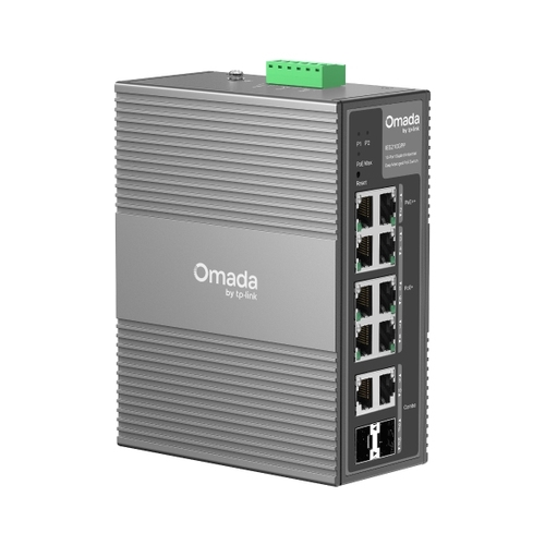 switch gestionable l2 tp link ies210gpp 8xgb (2poe++ 6poe+) 2xsfp 240w diseÃ?o industrial