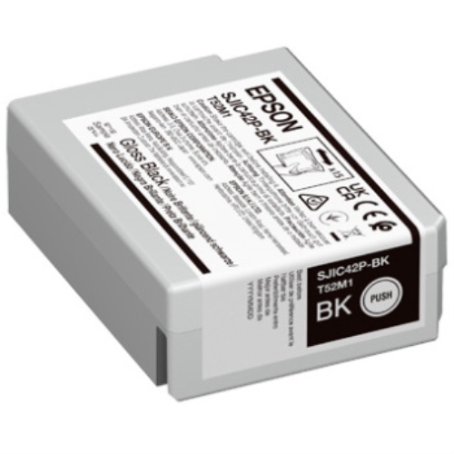 epson cartucho sjic42p bk negro para cw c4000