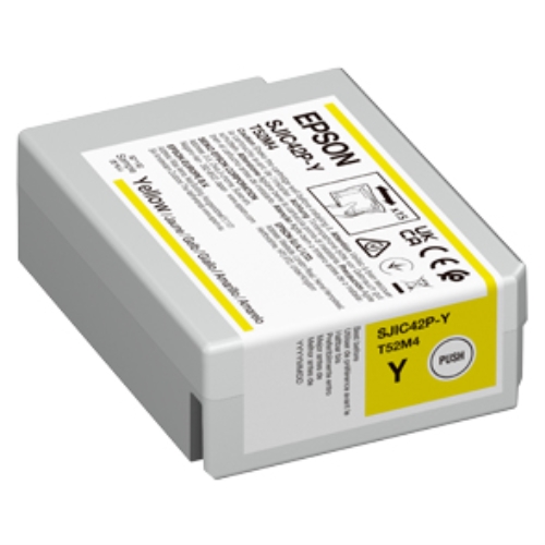 epson cartucho sjic42p y amarillo para cw c4000