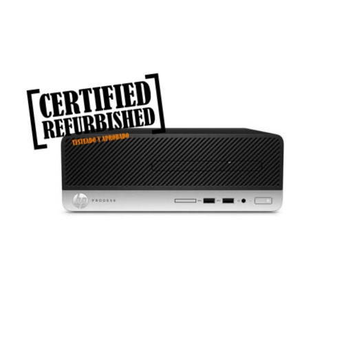 hp prodesk 400 g5 sff intel core i5 8th 16gb 512gb ssd nvme windows 11 pro grado a certified refurbished