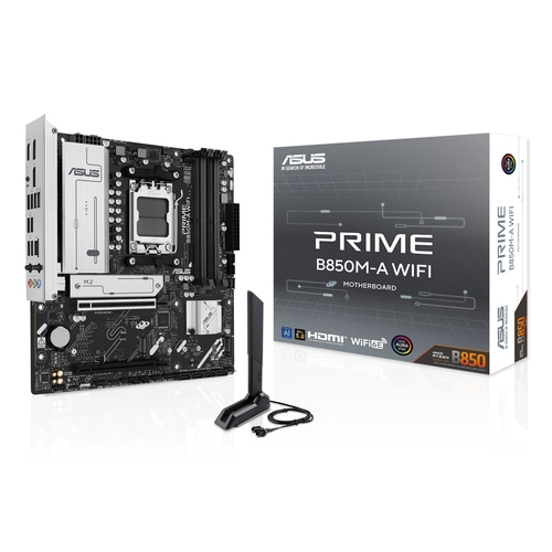 asus placa base prime b850m a wifi matx am5
