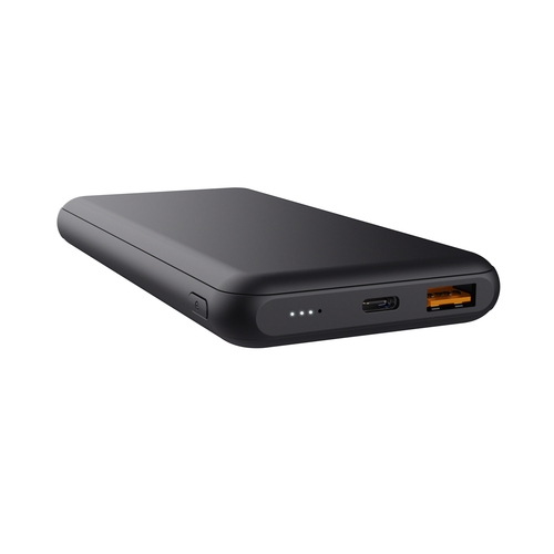 powerbank universal trust 24879 redoh 10000mah color negro 18w carga rapida 2xusb c 1xusb a