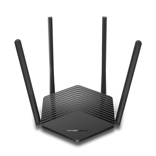router wifi 6 dualband mercusys mr60x wifi 6 ax1500 4p gigabit 4 antenas de alta ganancia