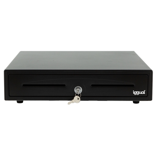 iggual cajón portamonedas iron 50 42cm 5+8 negro