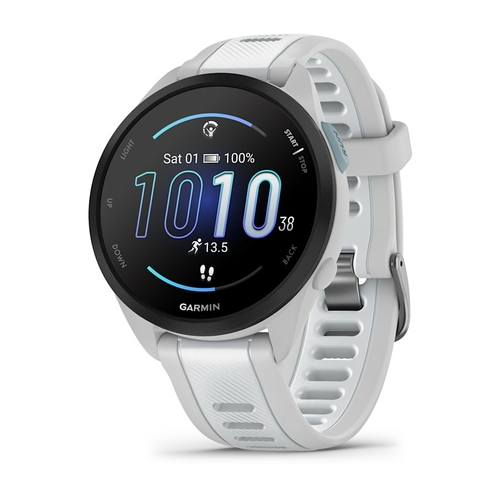 smartwatch garmin forerunner 165 music gris blanco