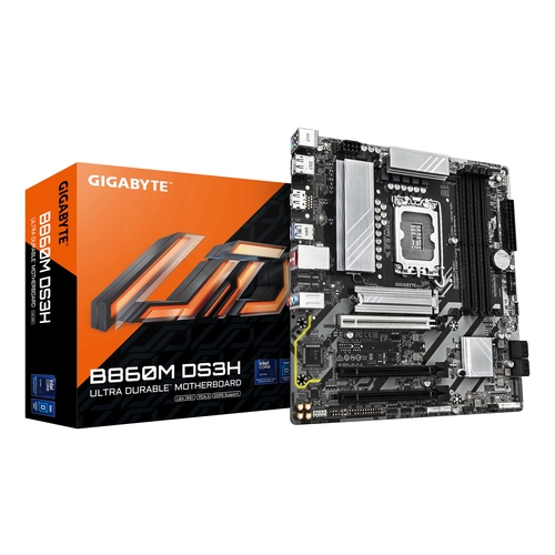 gigabyte placa base b860m ds3h ddr5 matx lga1851