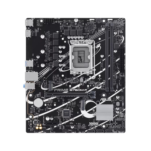 asus placa base prime b760m f ddr5 matx 1700