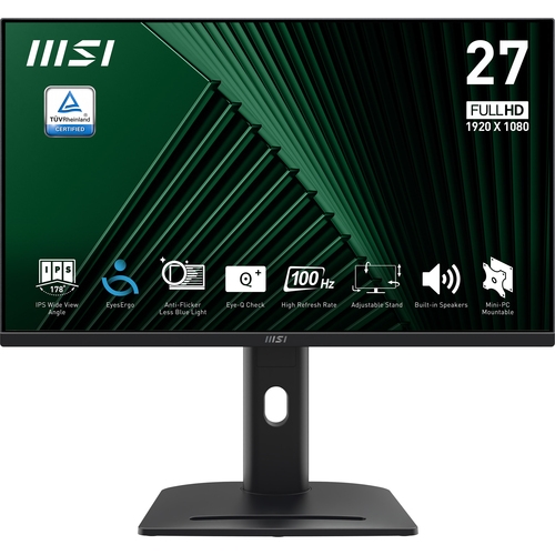msi mp275pg monitor 27100h vga hdmi dp mm aa