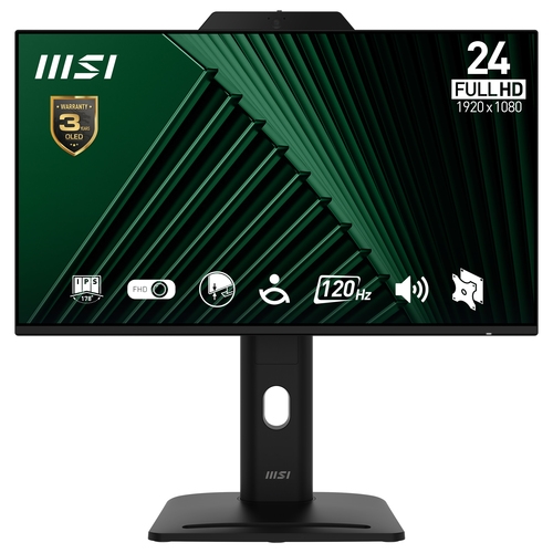 msi mp242pmg monitor 23.8 ips 120h dp wcam mm aa