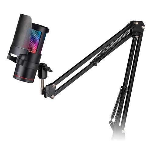 mars gaming micrófono mmicsc brazo mecánico argb