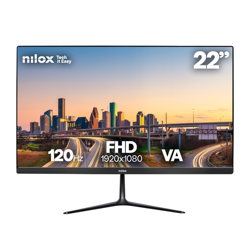 nilox nxm22fhd1201 monitor 22va fhd 120hzvga hdmi