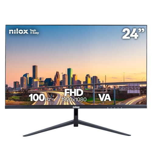 nilox nxm24fhd111 monitor 24va 100h hdmi dp peanv