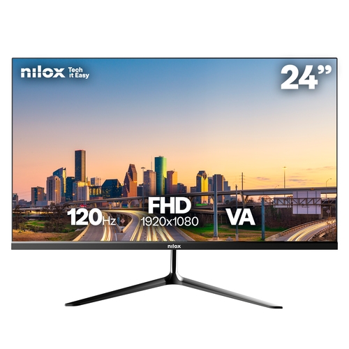 nilox nxm24fhd1203 monitor 24 120hz hdmi vga peav