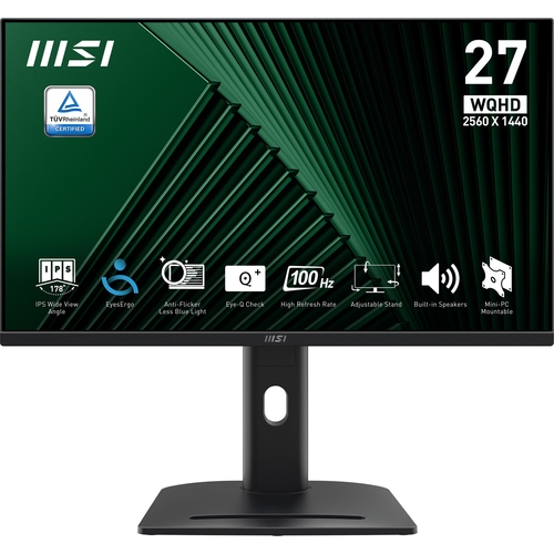msi mp275qpg monitor 27100h wqhd aa mm