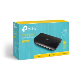 tplink switch 8p 10/100/1000 mbps tplink tl sg1008d carcasa plástico