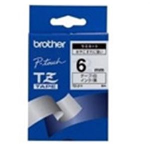 brother cinta rotuladora laminada negro/blanco 8m 6mm pt /1950vp t1
