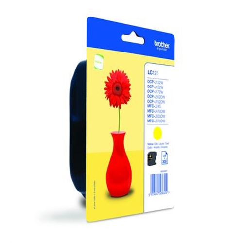 brother cartucho amarillo 300 pÁginas blister sin alarma dcp/j752dw brother cartucho amarillo 300 pÁginas blister sin alarma dcp/j752dw