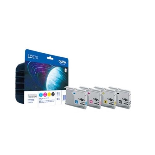 brother cartucho rainbow pack 350 pag. negro/300 pag. dcp /135/150c mfc /235c/260c brother cartucho rainbow pack 350 pag. negro/300 pag. dcp /135/150c mfc /235c/260c