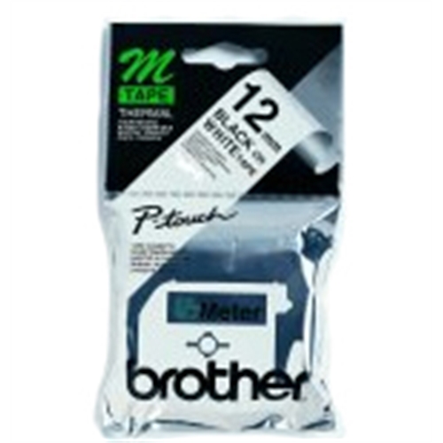 cinta brother mk 231 bl/negr pt 65/85/110/55 12mm
