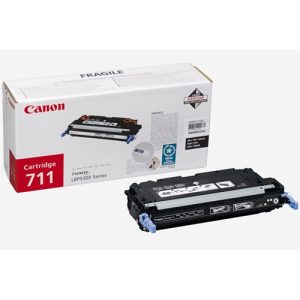 canon toner laser negro crg711bk 6.000 pag. mf/8450/9130/9170 i sensi lbp /5300/5360 i sensys mf/9220cdn