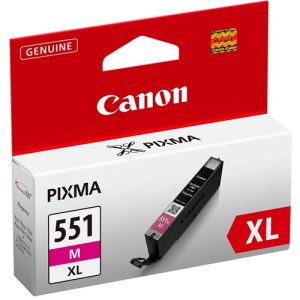 canon cartucho magenta cli551xl 22ml mg/5450/6350 ip/7250