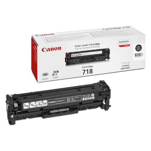 canon toner negro crg718bk 3.400 pag. lbp/7200cdn serie mf83xx canon toner negro crg718bk 3.400 pag. lbp/7200cdn serie mf83xx