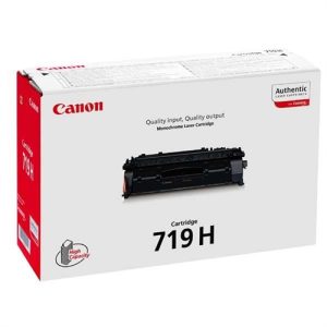 canon toner negro crg719h 6.500 pag. pack 1 i sensys/mf5840dn/mf5880dn lbp/6300/6650dn/6670dn/6670