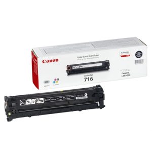 canon toner negro crg716bk 2.300 pag. lbp/5050/5050n mf/8050