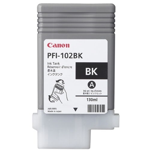 canon cartucho negro pfi102bk 130ml lp/17/24 ipf/500/600/700/710/610/605/620/755 canon cartucho negro pfi102bk 130ml lp/17/24 ipf/500/600/700/710/610/605/620/755