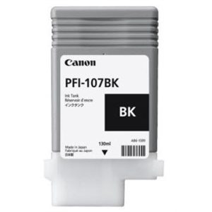 canon cartucho pfi107bk negro 130ml ipf680