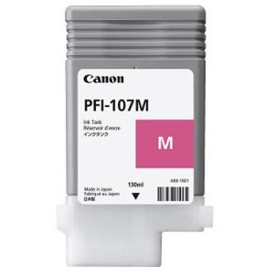 canon cartucho pfi107m magenta 130ml ipf680