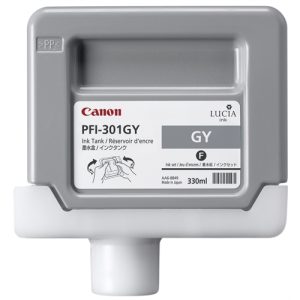 canon cartucho gris pfi301gy 330ml ipf/8000/8100/9000