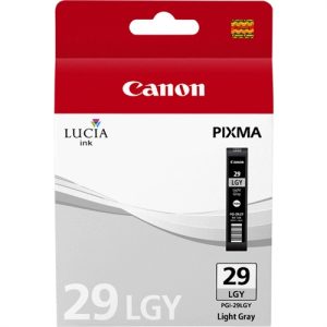 canon cartucho gris claro pgi29 lgy pixma/pro 1