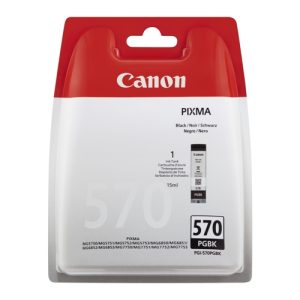 canon cartucho negro pgi570 pgbk pixma mg5750/6850/7750