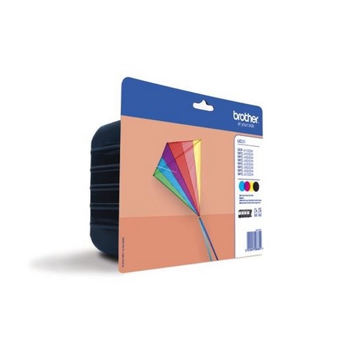 brother pack cartuchos bk/c/m/y mfcj4420dw y mfcj4620dw brother pack cartuchos bk/c/m/y mfcj4420dw y mfcj4620dw