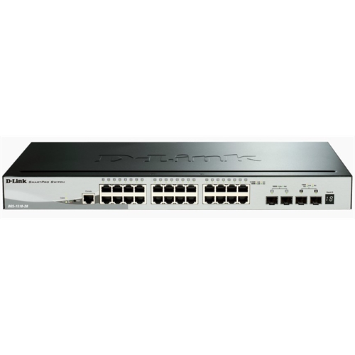 d link smartpro dgs 1510 28x conmutador l3 gestionado 24 x 10/100/1000 + 4 x 10 gigabit sfp+ sobremesa, montaje en rack d link smartpro dgs 1510 28x conmutador l3 gestionado 24 x 10/100/1000 + 4 x 10 gigabit sfp+ sobremesa, montaje en rack