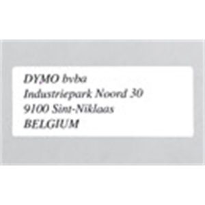 dymo large address labels