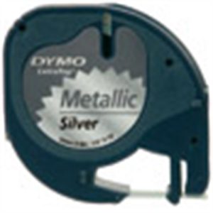 dymo letratag metallic tape