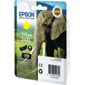 epson cartucho amarillo t24xl 740 pÁginas xp/750/850